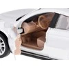 Automobilis BMW X6 su garso ir šviesos efektais, baltas
