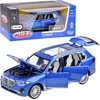 Automobilis BMW X7, mėlynas