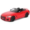Automobilis BMW Z4 Roadster Rastar R/C su nuotolinio valdymo pultu, 1:14, raudonas