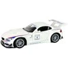 Automobilis BMW Z4 su nuotolinio valdymo pultu, baltas