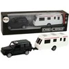 Automobilis Jeep su kempingo priekaba