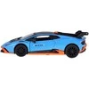Automobilis Lamborghini Huracan STO su garso ir šviesos efektais, mėlynas