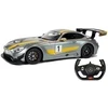 Automobilis Mercedes AMG GT3 su nuotolinio valdymo pultu, pilkas