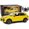 Automobilis Porsche Cayenne Rastar su nuotolinio valdymo pultu, geltonas