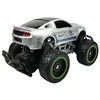 Automobilis su nuotolinio valdymo pultu, sidabrinis