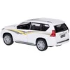 Automobilis TOYOTA LAND CRUISER PRADO su garso ir šviesos efektais, baltas