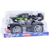 Automobilis visureigis King, 27 cm, žalias/juodas
