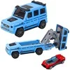 Automobilis visureigis su automobiliuku ir efektais (1 vnt.)