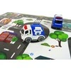 Automobilių su šviesoforais ir kelio ženklais rinkinys
