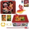 Bakugan kolekcinė dėžutė su figūrėlėmis ir kortelėmis