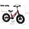 Balansinis dviratukas Tiny Bike, raudonas