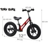 Balansinis dviratukas Tiny Bike, raudonas