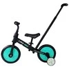 Balansinis triratis dviratukas su pedalais 3in1, juodas/mėtinis