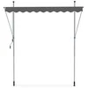 Balkono markizė EASY, 250x130 cm, Pilkas