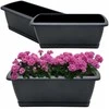 Balkono vazonas RESPANA SET, 15 cm, antracito