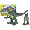 Baterijomis valdomas dinozauras Tyrannosaurus Rex, žalias