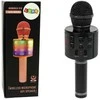 Belaidis karaoke mikrofonas su garsiakalbiais ir įrašymo funkcija WS-858, juodas