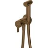 Bidė dušelio komplektas Deante Silia BQS_C34M, Brushed bronze