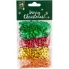 Blizgučiai žvyneliai dekoravimui, 6 mm, 4 spalvų (1 rinkinys)