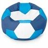Blue Sėdmaišis-pufas vaikams Ball XXL (40 cm), Mėlyna/Baltas