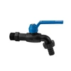 Čiaupas 1/2'' Bradas Juodas RAVEN FULL NYLON su 3/4'' išor.sr.