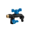 Čiaupas 1/2'' Bradas Juodas RAVEN NYLON / BRASS su 2x3/4'' išor.sr.