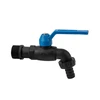Čiaupas 3/4'' Bradas Juodas RAVEN FULL NYLON su 3/4'' išor.sr.