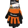 Darbo pirštinės Bradas TECH Juodas, 9 dydis, 6 vnt.