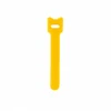 Daugiafunkciniai Velcro tvirtinimo dirželiai Bradas TC, 10 x 100 mm, 10 vnt, yellow