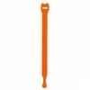 Orange Daugiafunkciniai Velcro tvirtinimo dirželiai Bradas TR, 12 x 200 mm, 10 vnt, oranžinis
