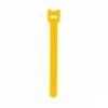 Daugiafunkciniai Velcro tvirtinimo dirželiai Bradas TC, 12 x 150 mm, 10 vnt, yellow