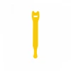 Daugiafunkciniai Velcro tvirtinimo dirželiai Bradas TR, 10 x 100 mm, 10 vnt, yellow