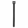 Daugiafunkciniai Velcro tvirtinimo dirželiai Bradas TC, 12 x 200 mm, 10 vnt, juodas