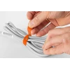 Orange Daugiafunkciniai Velcro tvirtinimo dirželiai Bradas TL, 10 x 100 mm, 10 vnt, oranžinis