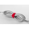 Daugiafunkciniai Velcro tvirtinimo dirželiai Bradas TC, 10 x 100 mm, 10 vnt, red
