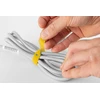 Daugiafunkciniai Velcro tvirtinimo dirželiai Bradas TL, 10 x 100 mm, 10 vnt, yellow