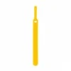 Daugiafunkciniai Velcro tvirtinimo dirželiai Bradas TL, 12 x 150 mm, 10 vnt, yellow