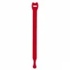 Daugiafunkciniai Velcro tvirtinimo dirželiai Bradas TR, 12 x 200 mm, 10 vnt, red