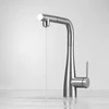 Deante Eridan virtuvinis maišytuvas su pajungimu vandens filtrui, BRE_F75M, Brushed steel