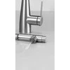 Deante Eridan virtuvinis maišytuvas su pajungimu vandens filtrui, BRE_F75M, Brushed steel