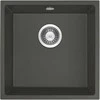 Deante granitinė virtuvinė plautuvė Deante Corda ZQA_T10A, Anthracite metallic
