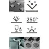Deante granitinė virtuvinė plautuvė su magnetais Deante Magnetic ZRM_G10B, Metallic graphite