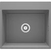 Deante granitinė virtuvinė plautuvė su magnetais Deante Magnetic ZRM_S10A, Metallic pilkas