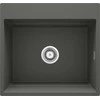 Deante granitinė virtuvinė plautuvė su magnetais Deante Magnetic ZRM_T10A, Anthracite metallic