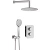 Deante potinkinis termostatinis dušo komplektas BOX, BXYZFEBT, Brushed steel