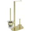 Deante Round stovas tualetiniam popieriui ADR_R732, Brushed auksinis