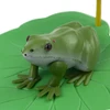 Dekoratyvinė figūrėlė varlė ant lapo