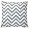 Dekoratyvinė pagalvė sodo baldams ZigZag Pilkas, 45x45 cm