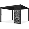 Dekoratyvinė panelė DECO 1.2 m pavėsinėms Pergola ELEGANCE/DELUXE/FUSION, Anthracite