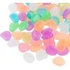 Dekoratyviniai fluorescenciniai akmenukai, spalvoti, 100 vnt.